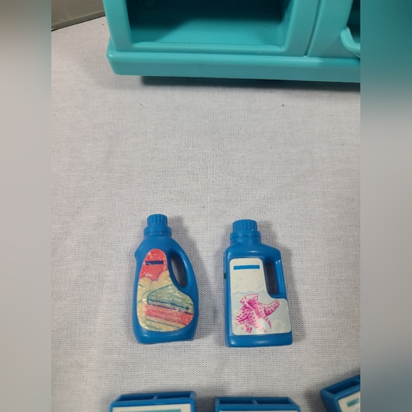Vintage Barbie So Much To Do Laundry Washer Dryer Mattel 1995 LAUNDROMAT- Rare - Picture 10 of 11